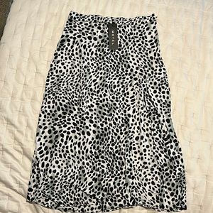 Midi Motel Dalmatian Skirt